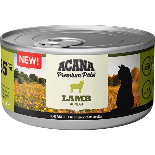 Acana Premium Pâté Wet Food with Lamb for Adult Cats