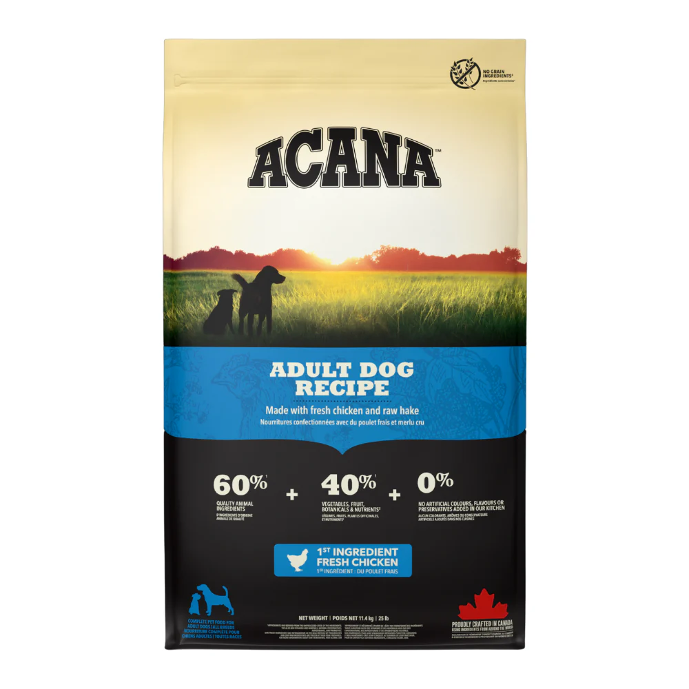 Acana Dry Food with Chicken & Hake for Medium Breed Adult Dogs