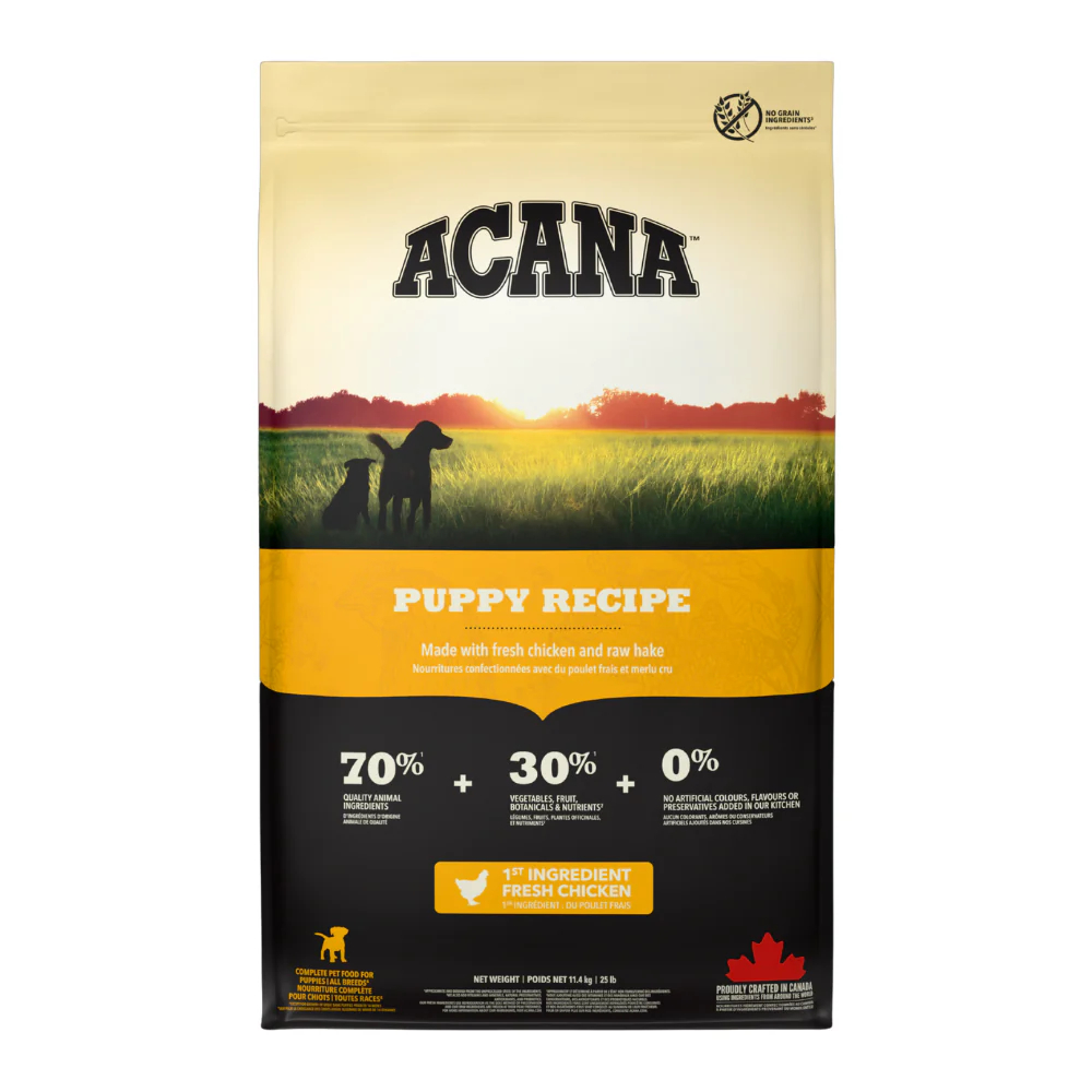 Acana Dry Food with Chicken & Hake for Medium Breed Puppies