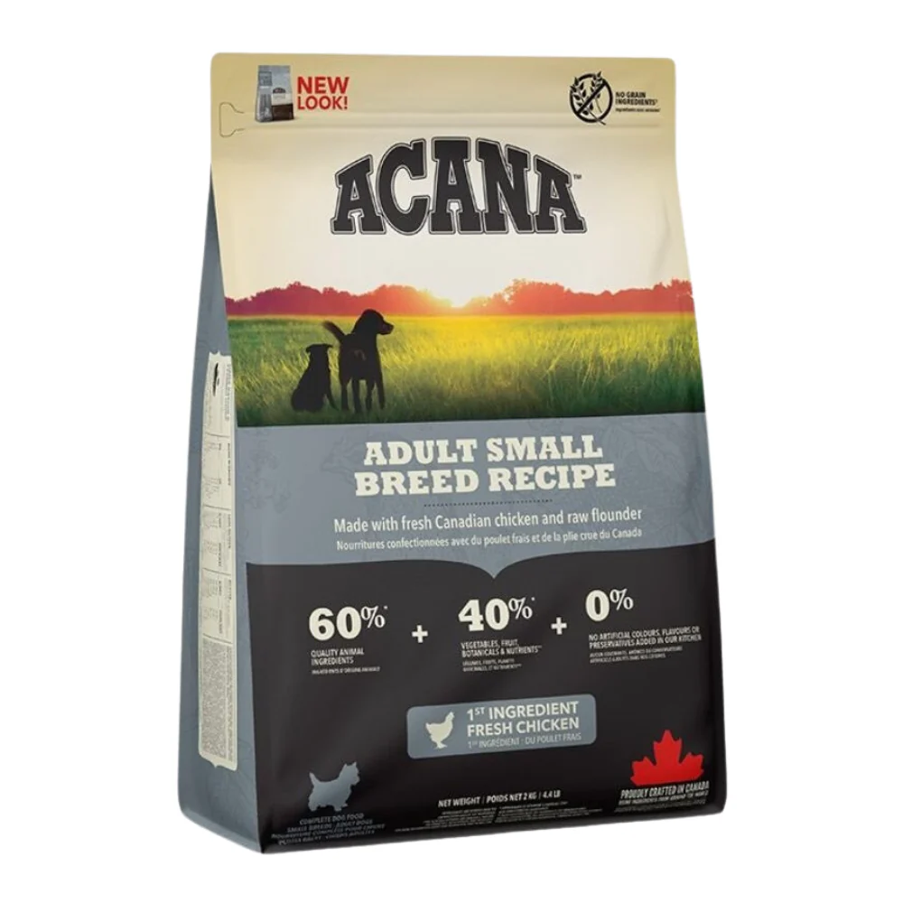 Acana Dry Food with Chicken & Flounder for Small Breed Adult Dogs