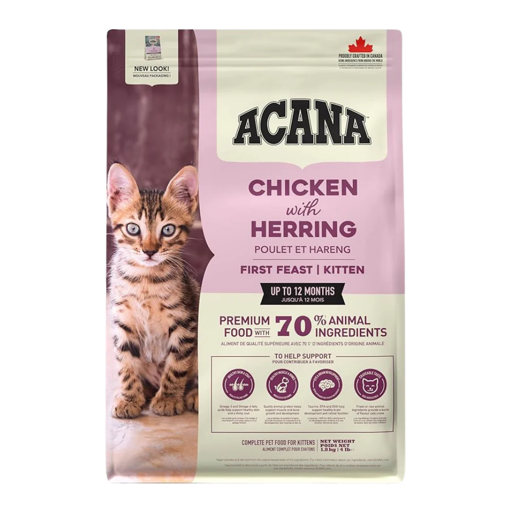 Acana First Feast Dry Food with Chicken & Herring for Kittens