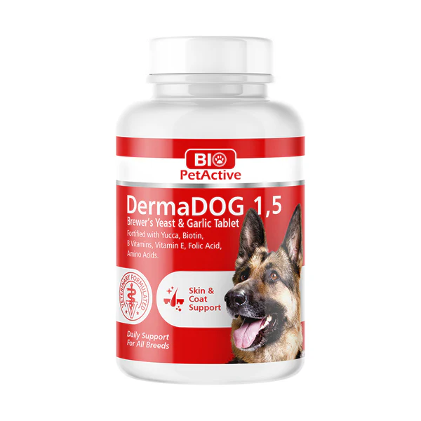 Bio PetActive DermaDog 0,5 Small Breeds Skin & Coat Support 60 Tablets 30g
