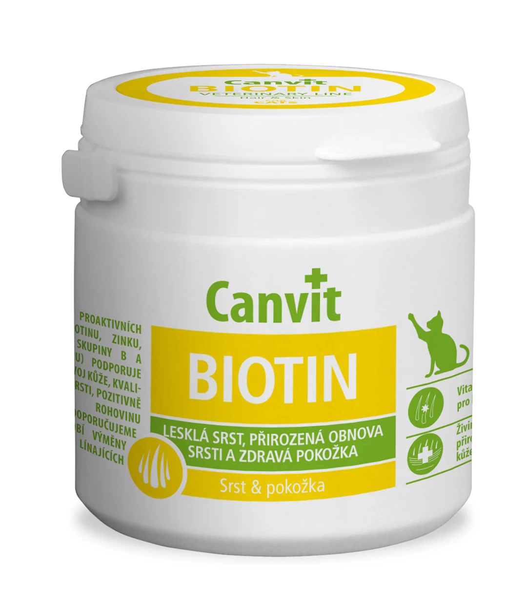 Canvit Biotin Support for healthy Skin & Shiny Coat 100g