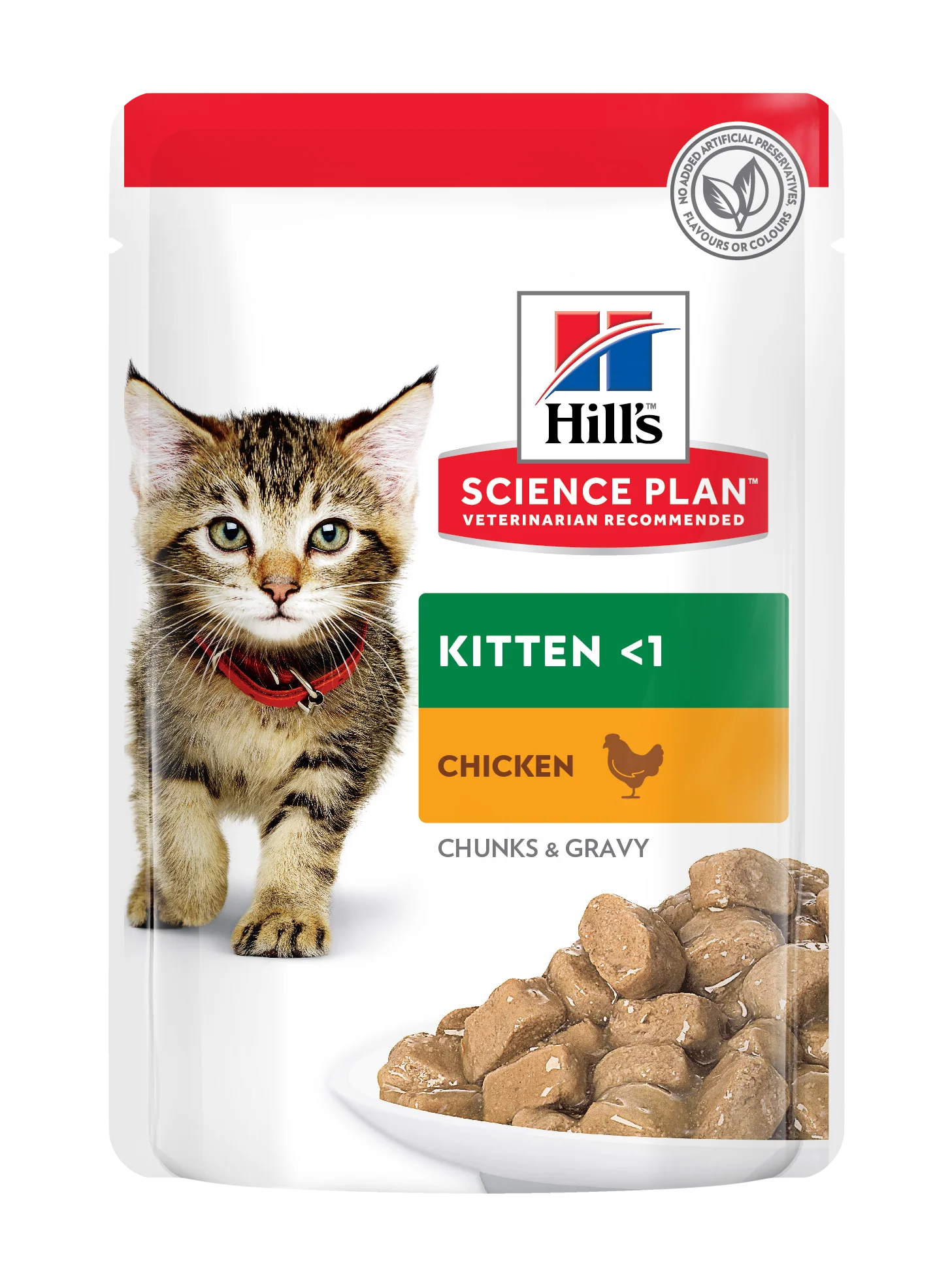 Hills Chicken Pouches for Kittens 85g