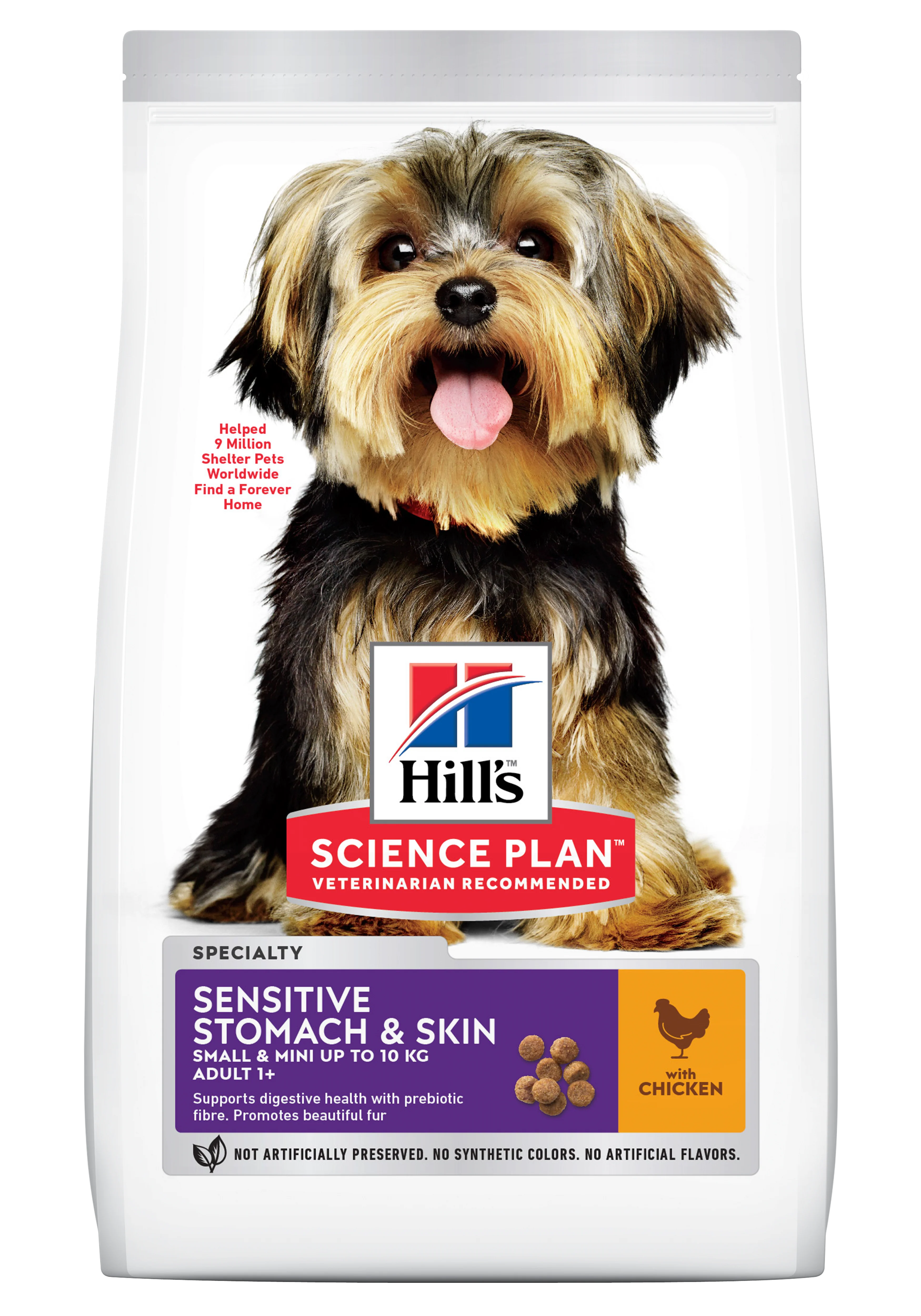 Hills Sensitive Stomach Specialty for Adult Small Breed Dogs Chicken 1.5kg