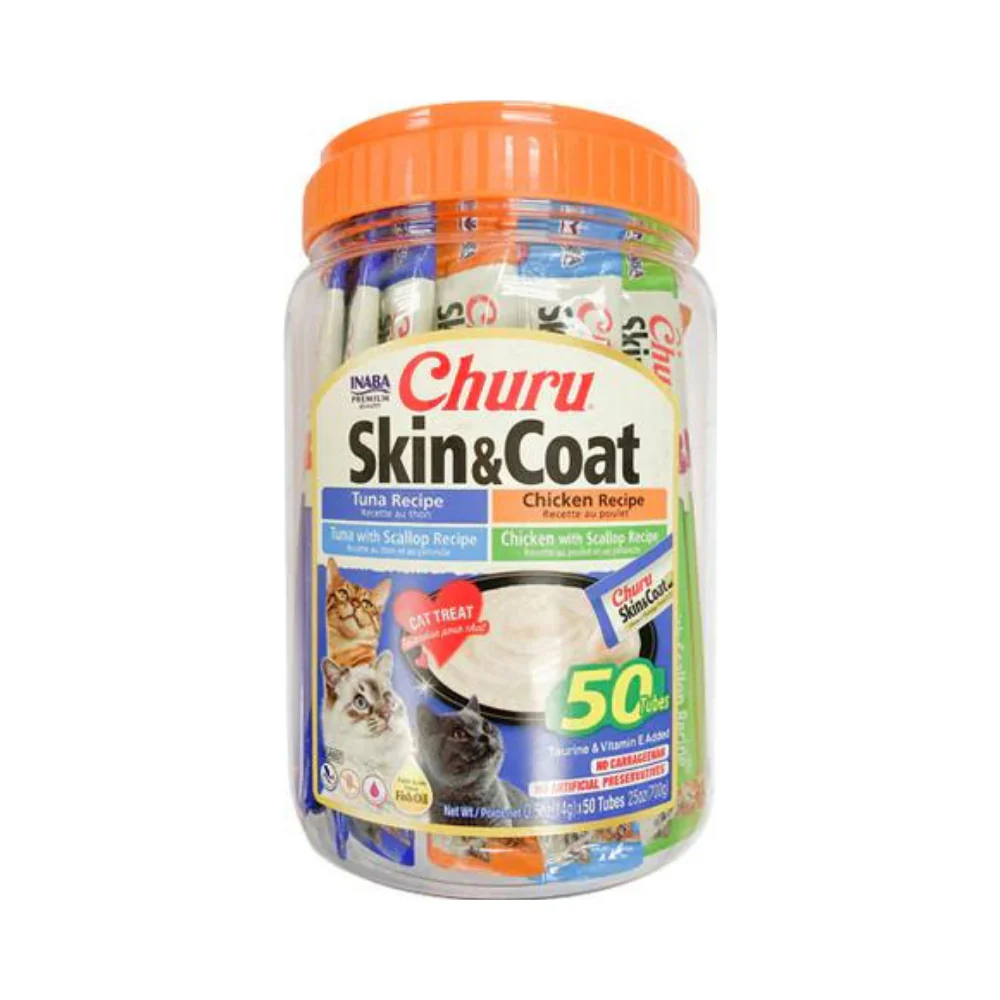 Inaba Churu Skin & Coat Varieties 50x14g