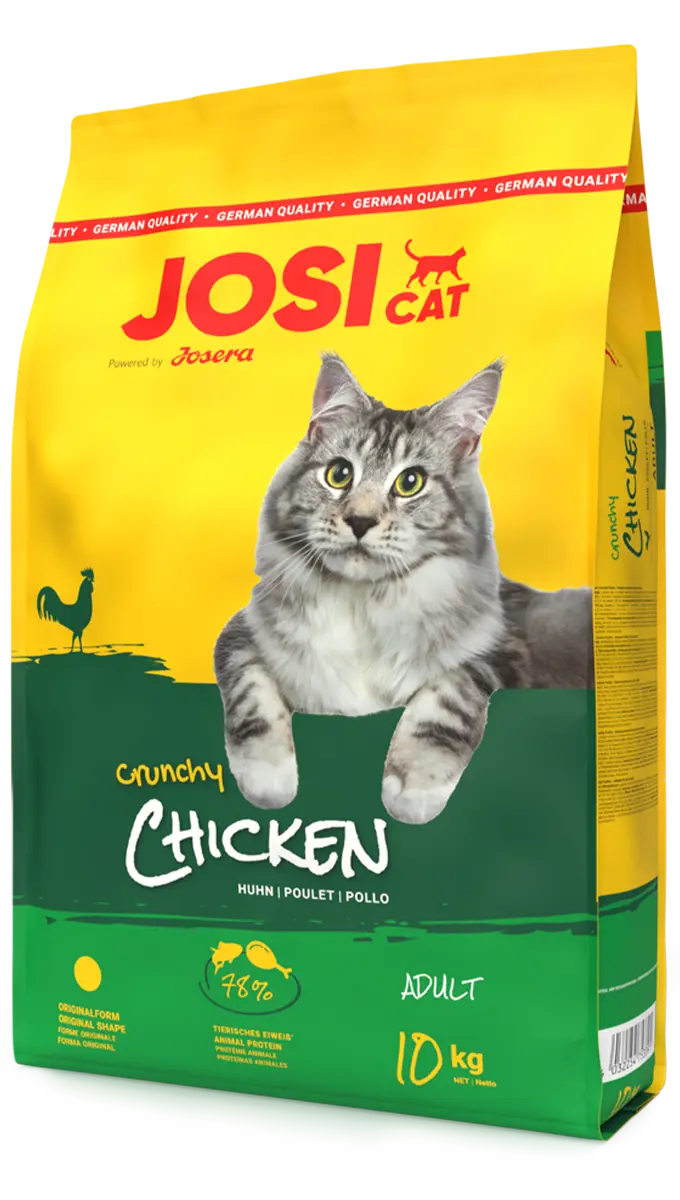 Josi Tasty Crunchy Chicken Dry Food for Adult Cats