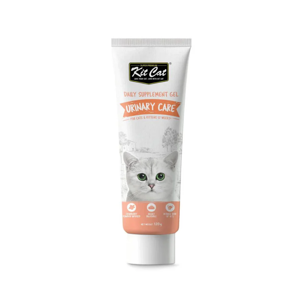 Kit Cat Daily Supplement Gel Urinary Care for Cats & Kittens 120g