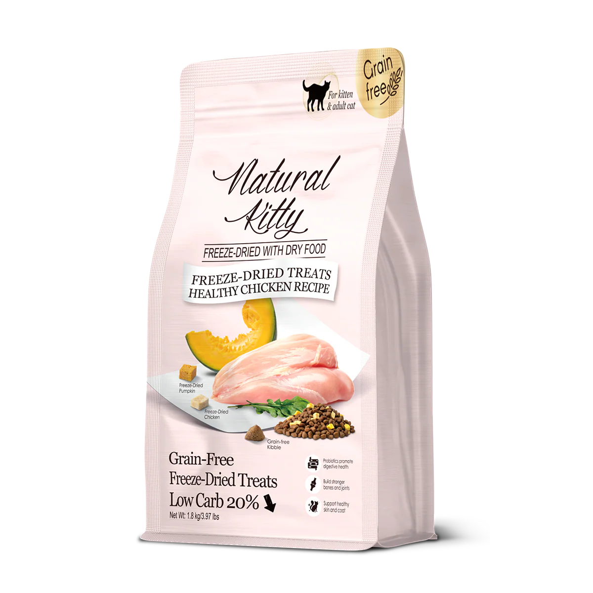 Natural Kitty Healthy Chicken Recipe 1.8kg