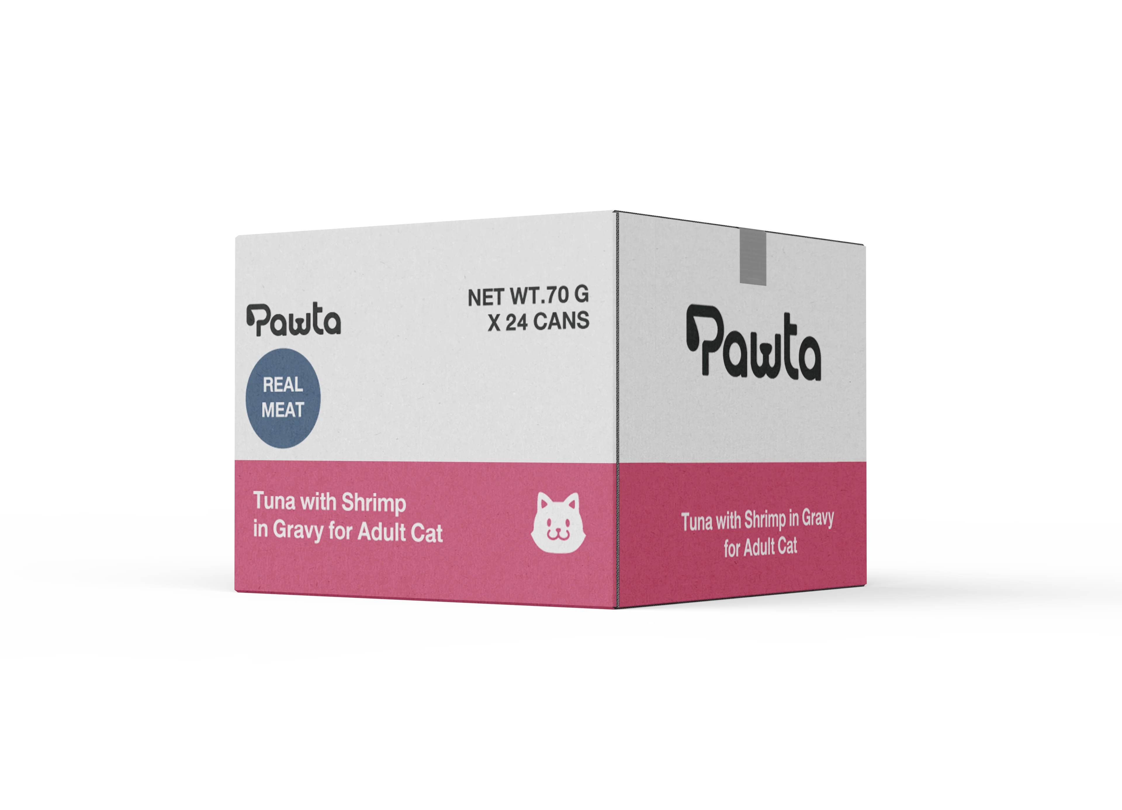 Pawta Complete & Balanced Wet Food with Tuna & Shrimp In Gravy for Adult Cats - Image 3