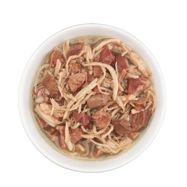 Schesir After Dark Wet Food with Chicken & Beef in Broth for Adult Cats - Image 2