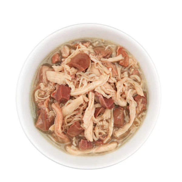 Schesir After Dark Wet Food with Chicken & Duck in Broth for Adult Cats - Image 2