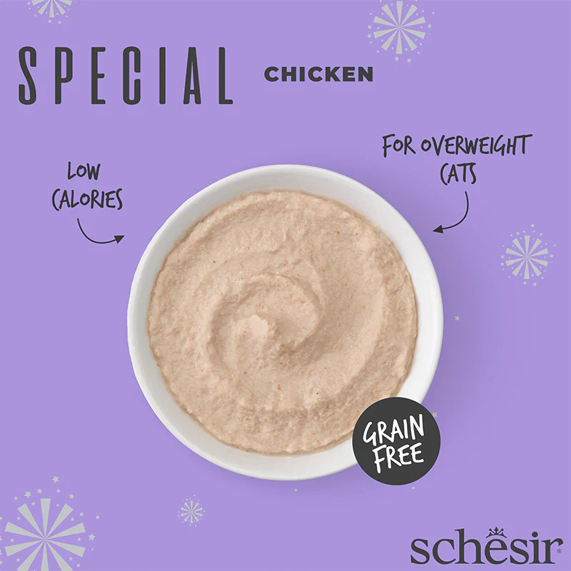 Schesir Light Mousse with Chicken for Adult Cats - Image 2