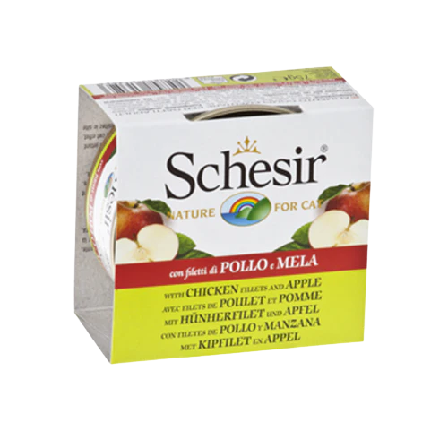 Schesir Schesir Wet Food with Chicken Fillet & Apple in Jelly for Adult Dogs