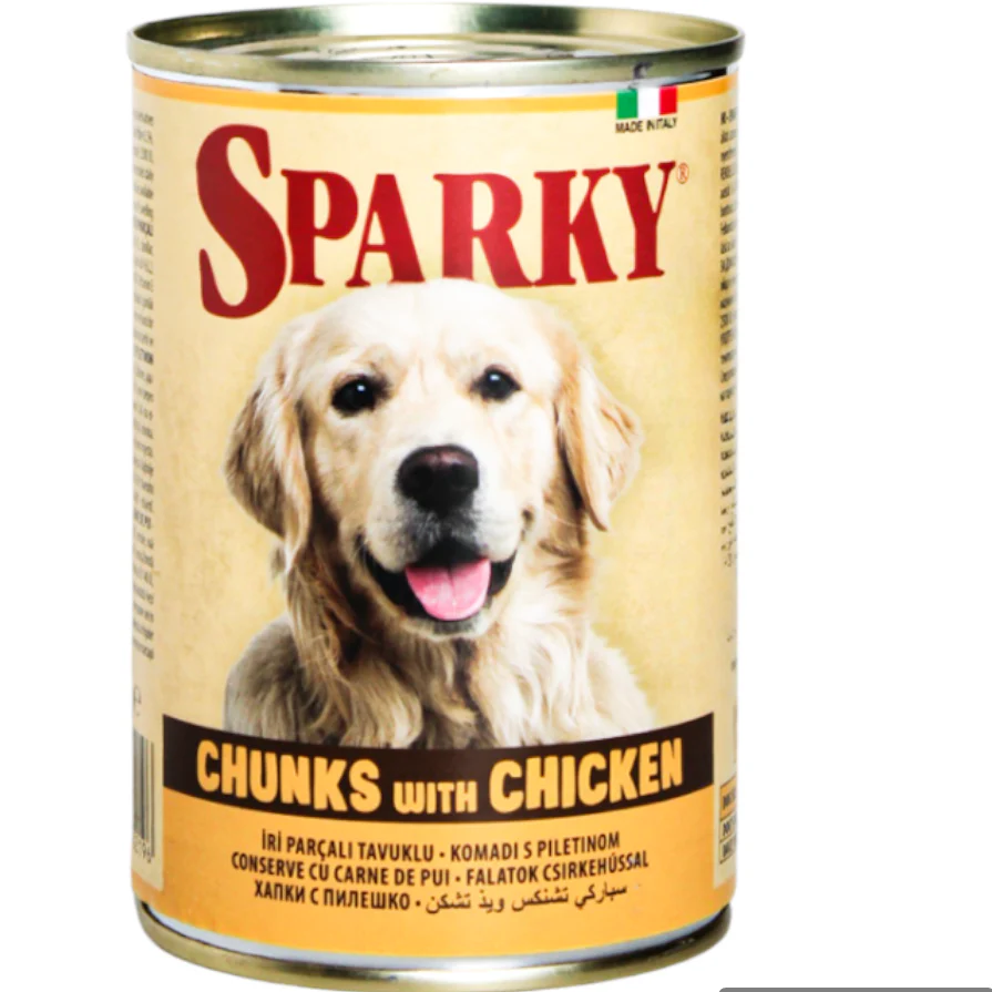 Sparky Dog Chunkies with Chicken 1250g
