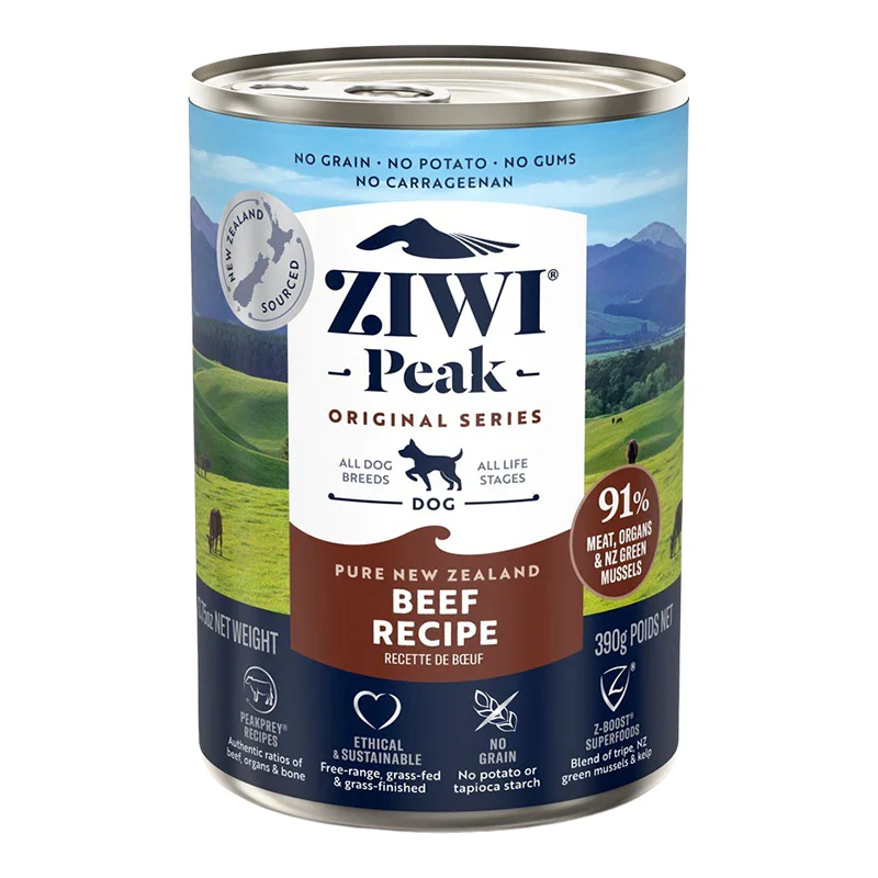 ZIWI Wet Food with Beef for All Breed & Life Stage Dogs